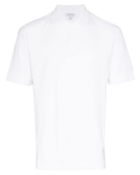 Polo blanc Sunspel