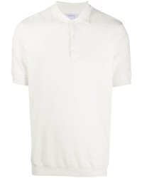 Polo blanc Sunspel