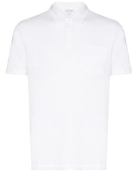 Polo blanc Sunspel