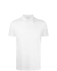 Polo blanc Sunspel