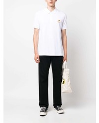 Polo blanc Moschino