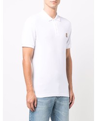 Polo blanc Moschino