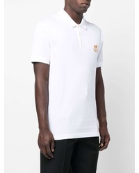 Polo blanc Moschino