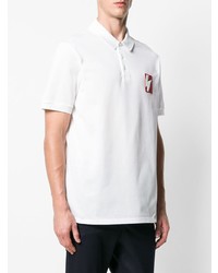 Polo blanc Neil Barrett