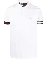 Polo blanc Tommy Hilfiger