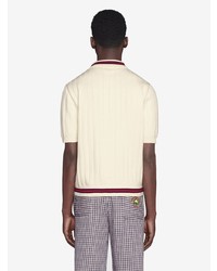 Polo blanc Gucci