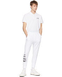 Polo blanc DSQUARED2