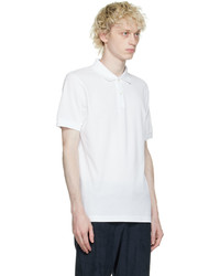 Polo blanc Sunspel