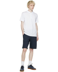 Polo blanc Sunspel