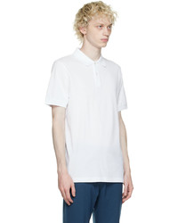 Polo blanc Sunspel