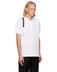 Polo blanc Alexander McQueen