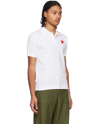 Polo blanc Comme Des Garcons Play