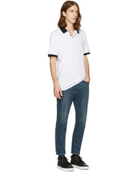 Polo blanc rag & bone