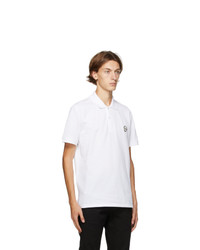 Polo blanc Alexander McQueen