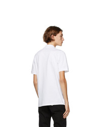 Polo blanc Alexander McQueen