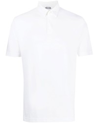 Polo blanc Zanone