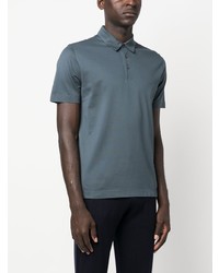 Polo bleu canard Canali