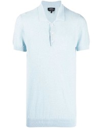 Polo bleu clair A.P.C.