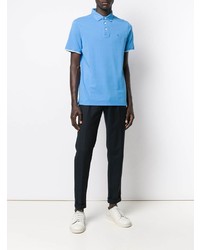 Polo bleu clair Hackett