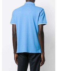 Polo bleu clair Hackett