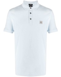 Polo bleu clair BOSS