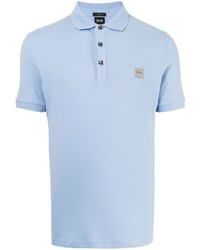 Polo bleu clair BOSS