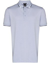 Polo bleu clair BOSS