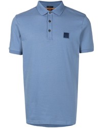 Polo bleu clair BOSS