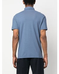 Polo bleu clair Lardini