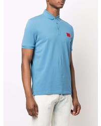 Polo bleu clair Hugo