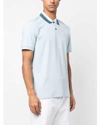 Polo bleu clair BOSS