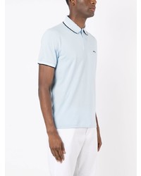 Polo bleu clair BOSS