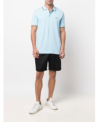 Polo bleu clair BOSS