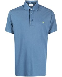 Polo bleu clair Etro