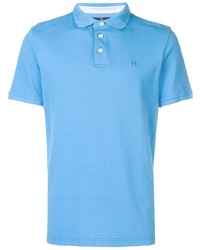 Polo bleu clair Hackett