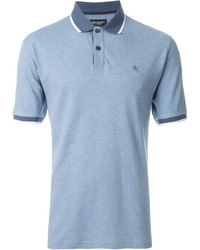 Polo bleu clair Hackett