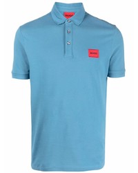 Polo bleu clair Hugo