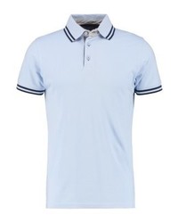 Polo bleu clair INDICODE JEANS