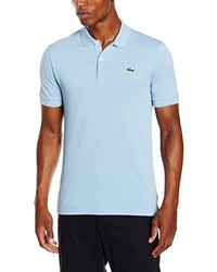 Polo bleu clair Lacoste L!VE