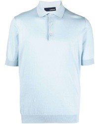 Polo bleu clair Lardini