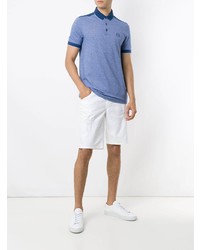 Polo bleu clair Armani Exchange