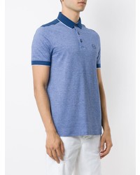 Polo bleu clair Armani Exchange