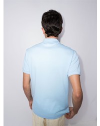 Polo bleu clair Lacoste