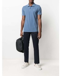 Polo bleu clair BOSS HUGO BOSS