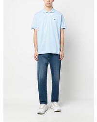 Polo bleu clair Lacoste