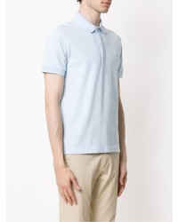 Polo bleu clair Lacoste