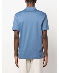 Polo bleu clair Calvin Klein