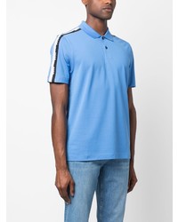 Polo bleu clair BOSS