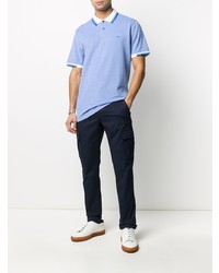 Polo bleu clair Michael Kors