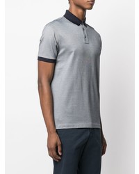 Polo bleu clair Emporio Armani